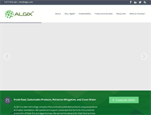 Tablet Screenshot of algix.com